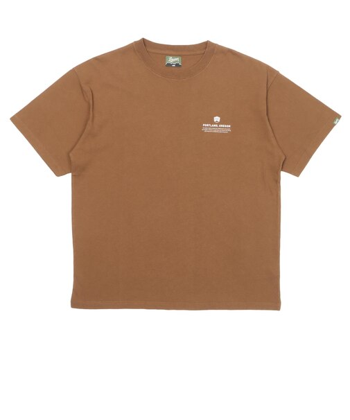 425R1013301　M Mt. HOOD Photo TEE　BROWN　697442-0002