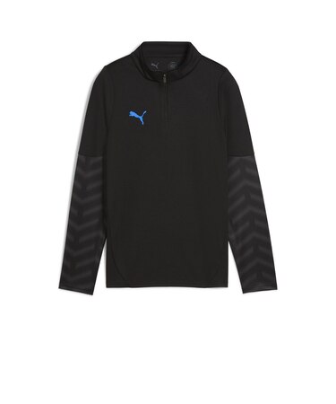 660495 K INDIVIDUALCUP 1/4 ZIP-TOP JR 07BK/WH/ULTRA 700390-0001