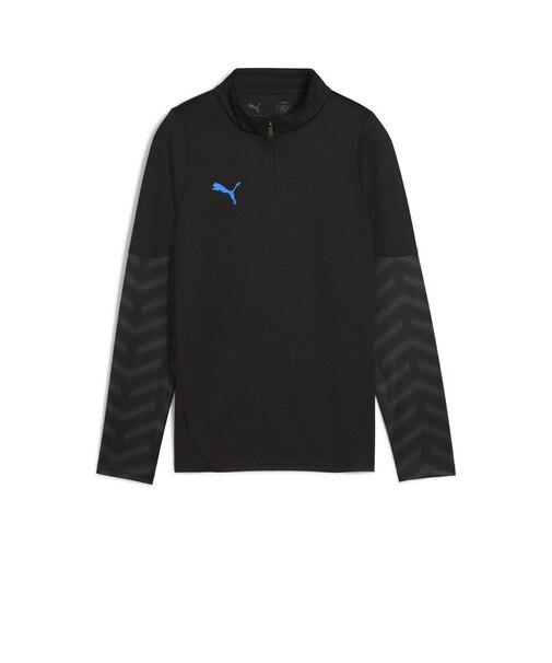 660495 K INDIVIDUALCUP 1/4 ZIP-TOP JR 07BK/WH/ULTRA 700390-0001