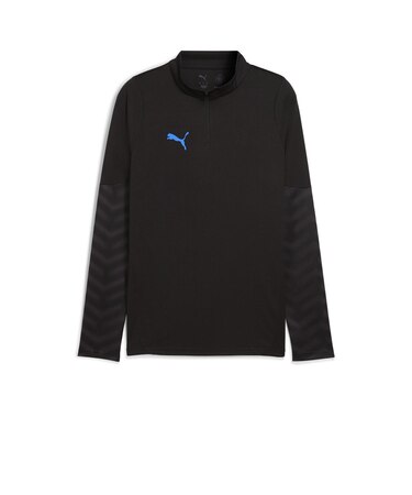 660497 M INDIVIDUALCUP 1/4 ZIP-TOP 07BK/WH/ULTRA 700391-0001