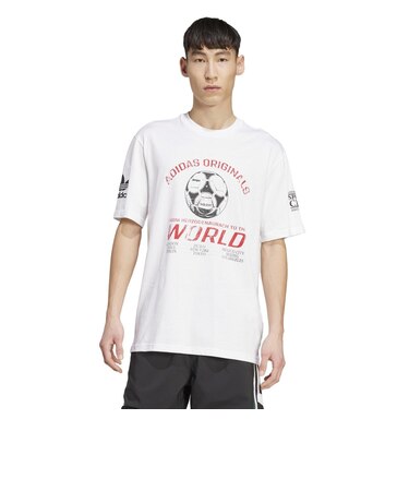 JX3065 M 90s FTBL TEE WHITE 698734-0001