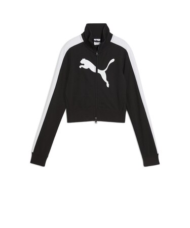 634052 W F.PUMA.ARCHIVE T7 CR T JKT 01BK/WH 699633-0001