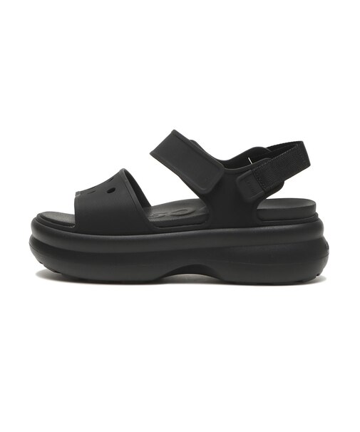 211755-001　SOHO Y STRAP SANDAL　BLACK　701109-0001