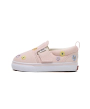 V98TDL EB.FLW　12-165(H) SLIP ON　PNK/WHT/FLW　696338-0002