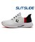 33600130　CAVESTAR SLIT SLIDE　WHITE/BLACK/RED　699779-0001