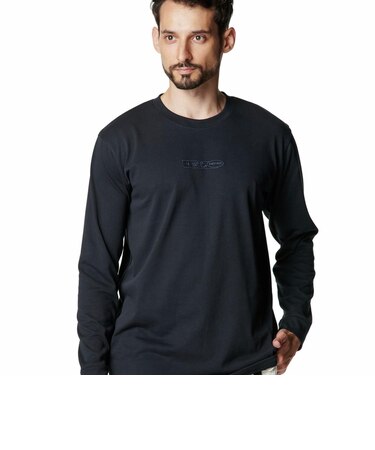 6007833 M HW LOGO GRAPHIC LS T 001BLK 701409-0001