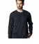 6007833　M HW LOGO GRAPHIC LS T　001BLK　701409-0001