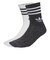 JV6049　W 3S GLITTER CR 2　BLAC/WHIT　698594-0001