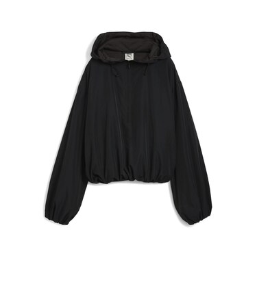633797　W ROSE OVERSIZED HALF-ZIP　01BK　699612-0001