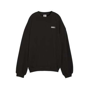 633803　W ROSE OVERSIZED CREW TR　01BK　699615-0001