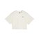633806　W ROSE RELAXED TEE　77WARM WH　699618-0002