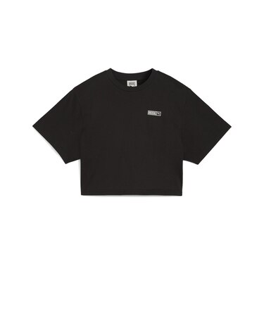 633806 W ROSE RELAXED TEE 01BK 699618-0001