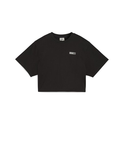 633806 W ROSE RELAXED TEE 01BK 699618-0001