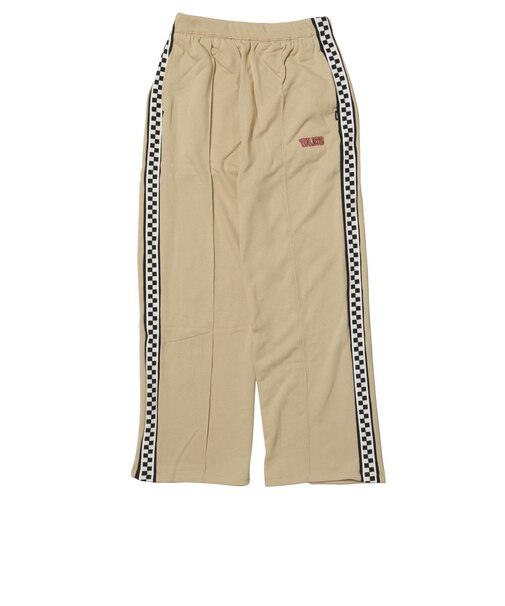 125R3142600　W Checker PANTS　BEIGE　695068-0002