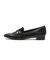 JE80263　HEEL LOAFER 2　BLACK　702828-0001