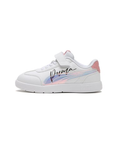 406824 17-21 COURTFLEX V3 T2M AC+PS *02WH/PINKSCAPE 698505-0002
