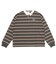 125K3073200　W border rugger shirt　SUMIKURO　701884-0003