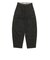 125K3143100　W curvy cargo pants　BLACK　701883-0003