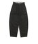 125K3143100　W curvy cargo pants　BLACK　701883-0003
