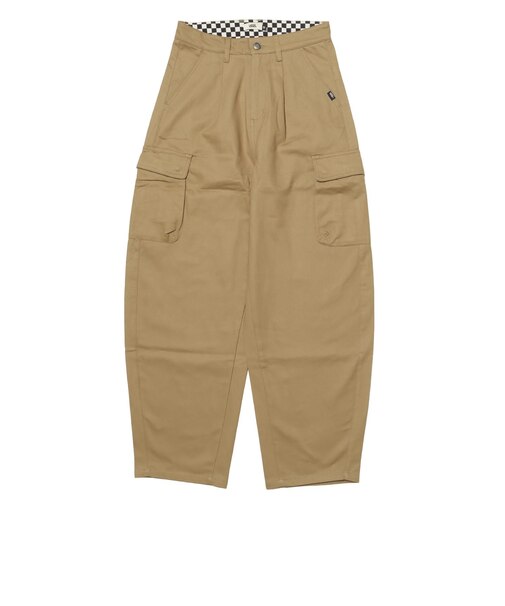 125K3143100　W curvy cargo pants　BEIGE　701883-0001
