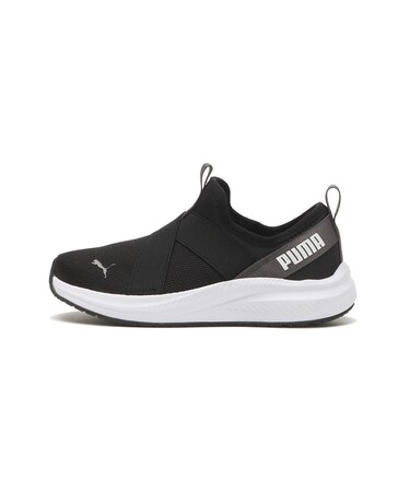 313324　17-21 SKYROCKET 2 SLIP ON PS　*01BK/D.GRAY　698503-0001