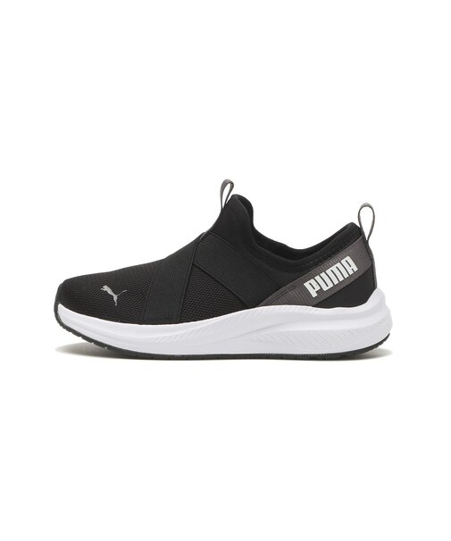313324　17-21 SKYROCKET 2 SLIP ON PS　*01BK/D.GRAY　698503-0001