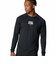 6007865　M CURRY TECH LOGO LST-SHIRT　001BLK/WHT　701416-0001