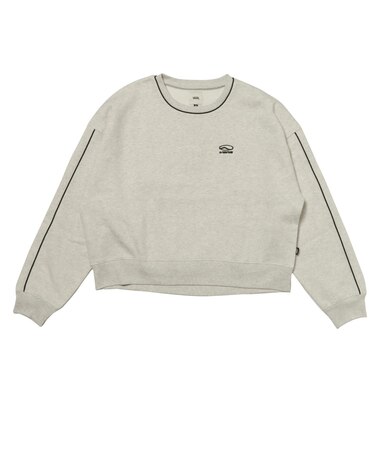 125K3042700　W piping sweat　TOP GRAY　701879-0001