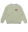 125K3043400　W patch logo sweat　SAGE　701885-0002