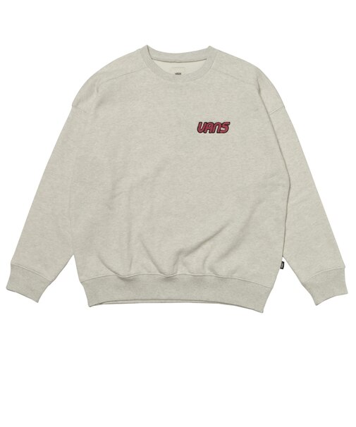 125K3043400　W patch logo sweat　TOP GRAY　701885-0001