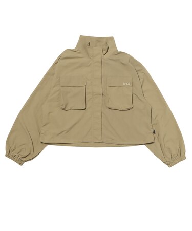 125K3091900　W stand color jacket　BEIGE　701875-0001