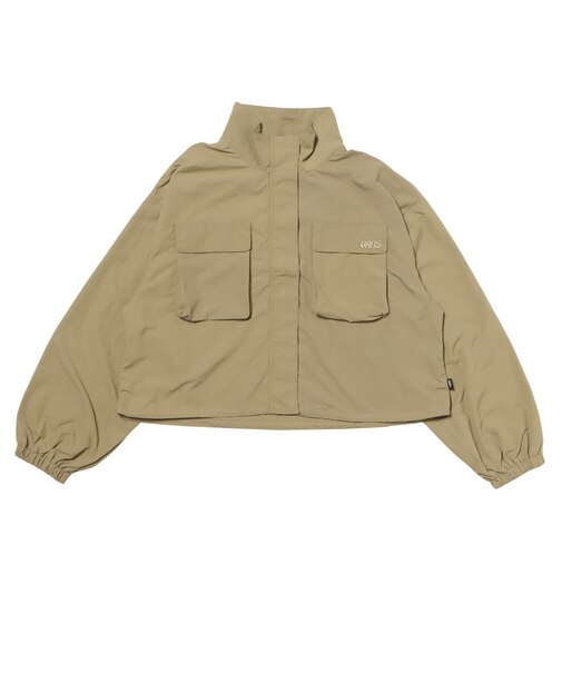 125K3091900　W stand color jacket　BEIGE　701875-0001