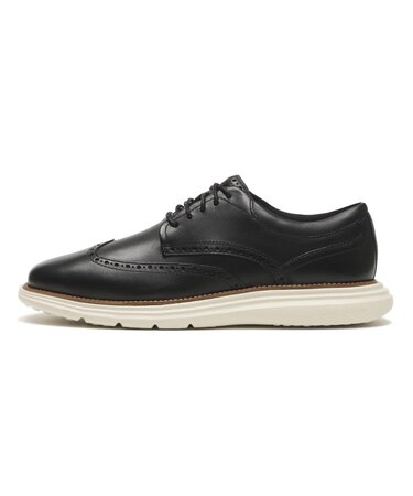 C42298 GRAND+ ULTRA WING OXFORDS *BLACK/IVORY 703365-0001