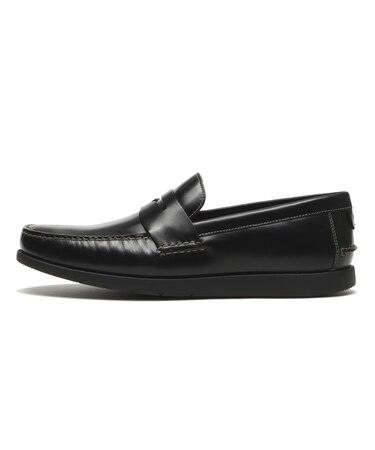 C42277 BROWER PENNY LOAFER BLACK/BLACK 703349-0001