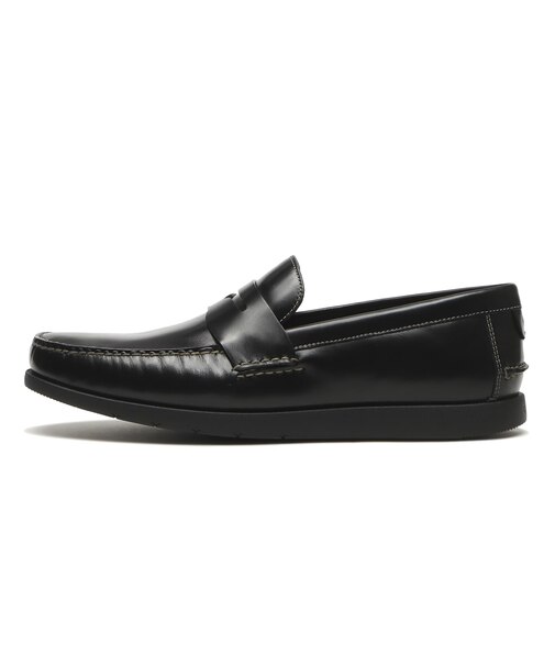 C42277 BROWER PENNY LOAFER BLACK/BLACK 703349-0001