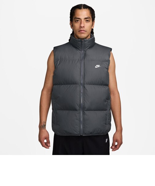 IB2978 M TF CLUB PUFFER VEST 65 068IRNGRY/WHT 703854-0002
