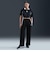 IH1012　W PHNX FLC WID PANT　010BLK/SAIL　703888-0001