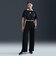 IH1012　W PHNX FLC WID PANT　010BLK/SAIL　703888-0001