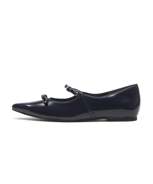 JE80258　W-RIBBON FLAT 1　E/NAVY　702823-0002