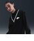 IM7483　W WAFFLE KNIT VEST PREP　010BLK/SAIL　703892-0001