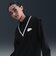 IM7483　W WAFFLE KNIT VEST PREP　010BLK/SAIL　703892-0001