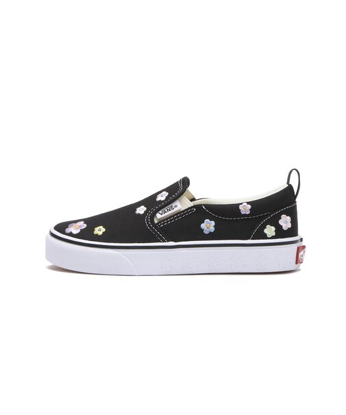V98PS EB.FLW 17-22(H) SLIP ON BLK/WHT/FLW 696336-0001