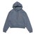 125K3033500　W Checker Logo Hoodie　BLUE　701886-0001