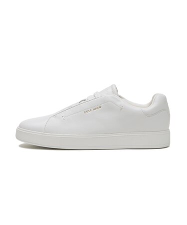 W34325 W GRANDPRO LUXE SLIP ON SNKR WHITE LTR 703400-0001