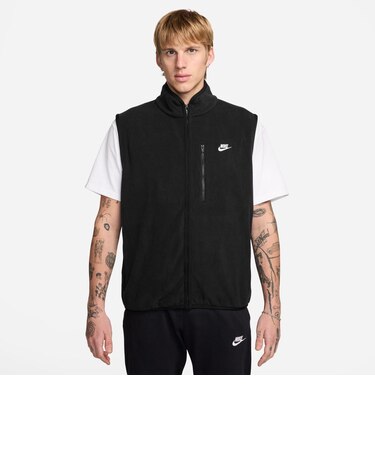HV1447 M CLUB WNTRZD VEST 010BLK/WHT 703848-0001