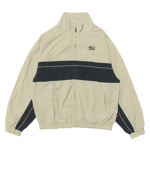 125K3091700 W color scheme nylon blouson NATURAL 701873-0001
