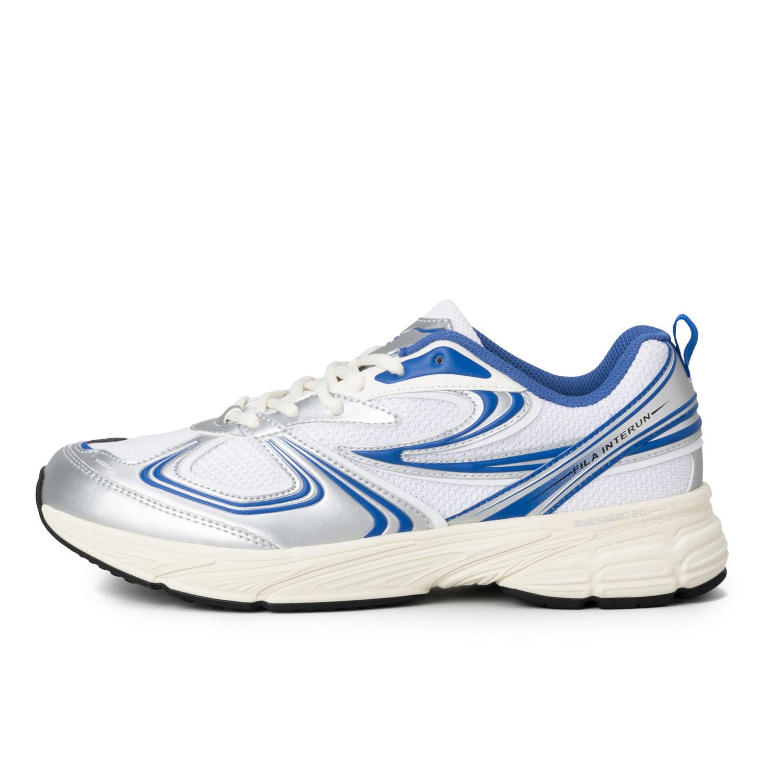 1RM02699H150　FILA INTERUN　white/blue　702649-0001