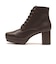 W3053　SQUARE LACE UP 7　BROWN　697378-0002