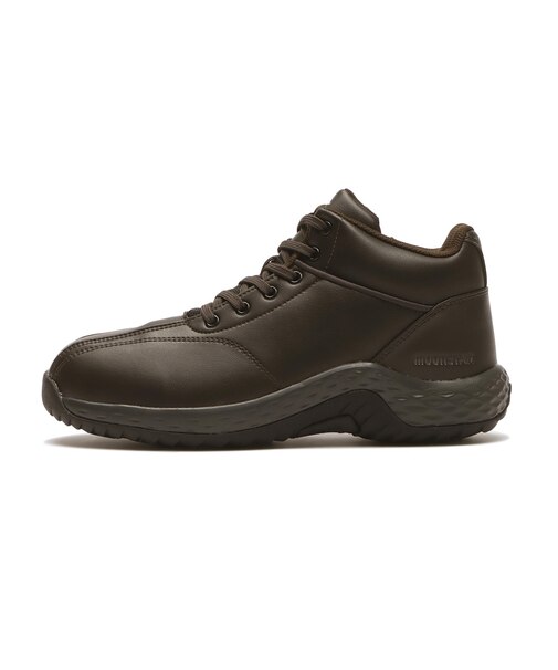 SPLT FGM101 245-28レースアップミッドカットウォーキング ブラウン 703205-0001