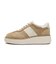 W34407　W OG MAX PLATFORM SNEAKERS　TUSCAN SAND LTR　703411-0001